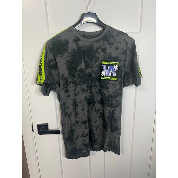 NEW Rock Revival Buckle Mens Short Sleeve T Shirt Tee Size M Medium Grunge - Picture 3 of 8